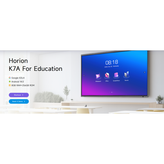 75" INTERACTIVE DISPLAY HORION 75K7A EDLA