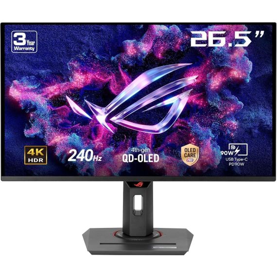 МОНИТОР 27 ASUS ROG STRIX OLED XG27UCDMG HDR400 4K GAMING MONITOR WIDE 16:9