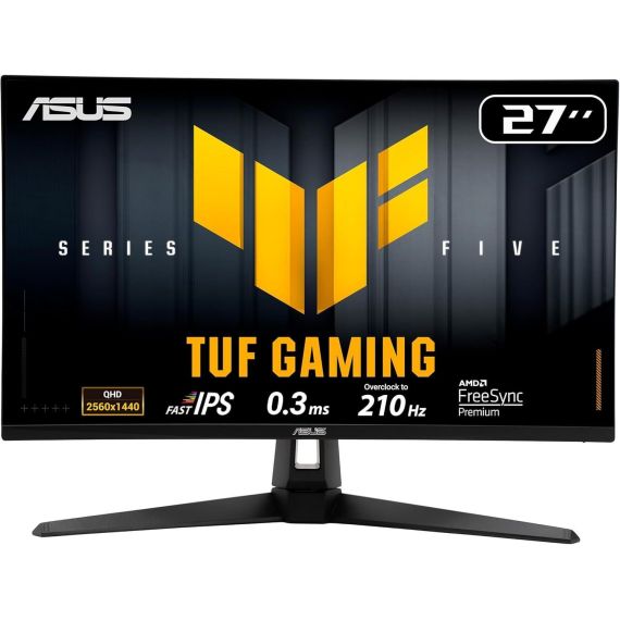 МОНИТОР 27 ASUS TUF GAMING VG27AQ5A FAST IPS 2K GAMING MONITOR WIDE 16:9