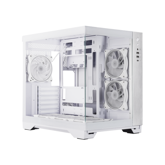 CASE ATX MIDITOWER CHIEFTEC GAMING VISIO GM-30W-TG-OP WHITE NO PSU