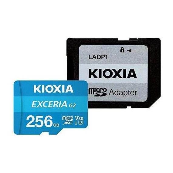 КАРТА ПАМЯТИ 256GB MICROSD CLASS10 A2 UHS-I U3 (V30) KIOXIA EXCERIA G3