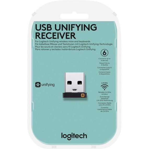 ПРИЕМНИК LOGITECH USB UNIFYING RECEIVER 910-005931
