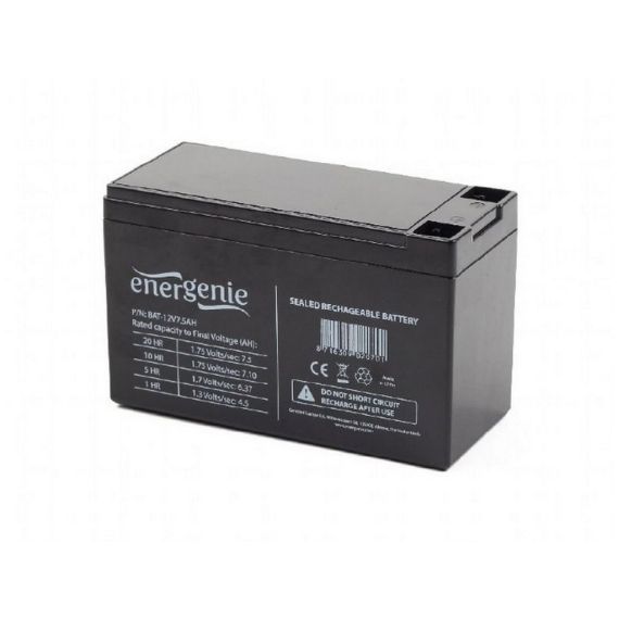 АККУМУЛЯТОРНАЯ БАТАРЕЯ GEMBIRD BATTERY 12V 7,5AH