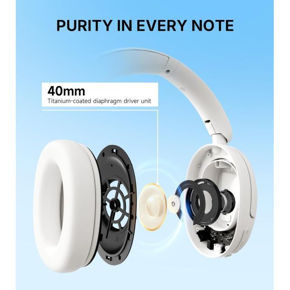 CASTI EDIFIER W800BT SE BLACK WIRELESS OVER-EAR HEADPHONES