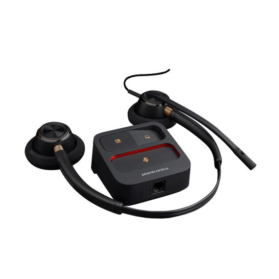 POLY ENCOREPRO HW520V BINAURAL HEADSET +QUICK DISCONNECT EURO
