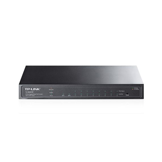 TP-LINK OMADA SG2210P  10-PORT GIGABIT SMART SWITCH WITH 8-PORT POE+