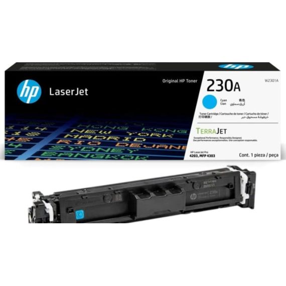 HP 230A CYAN TONER 1