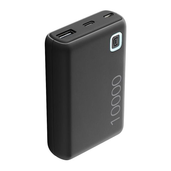 ВНЕШНИЙ АККУМУЛЯТОР CELLULARLINE ESSENCE 10000MAH POWER BANK BLACK