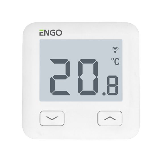 TERMOSTAT ENGO E10-W (ÎNCASTRAT ÎN PERETE) PRIN WI-FI, ZIGBEE, 230V, WHITE (PODE