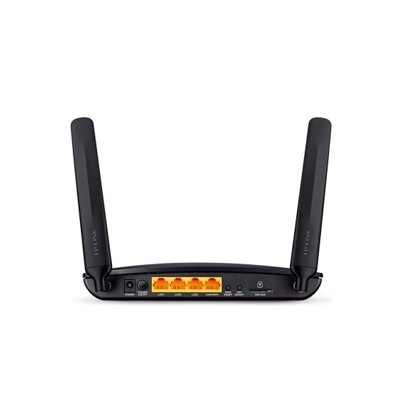 WI-FI РОУТЕР TP-LINK ARCHER MR200 / AC750 DUAL BAND / 4G LTE / WI-FI5 / GIGABIT / 1WAN+3LAN / 3 WIFI INTERNAL / 2 LTE DETACHABLE ANTENNAS