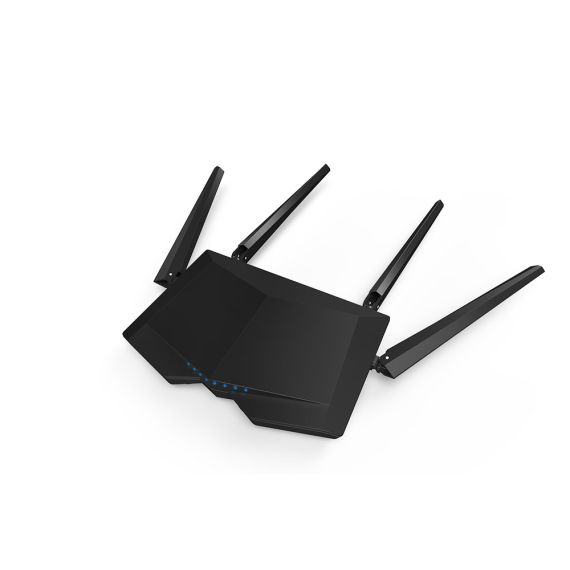 WIRELESS ROUTER TENDA  AC6 / AC1200 DUAL BAND / WI-FI5 / 1 WAN + 4 LAN / 4 EXTERNAL ANTENNAS