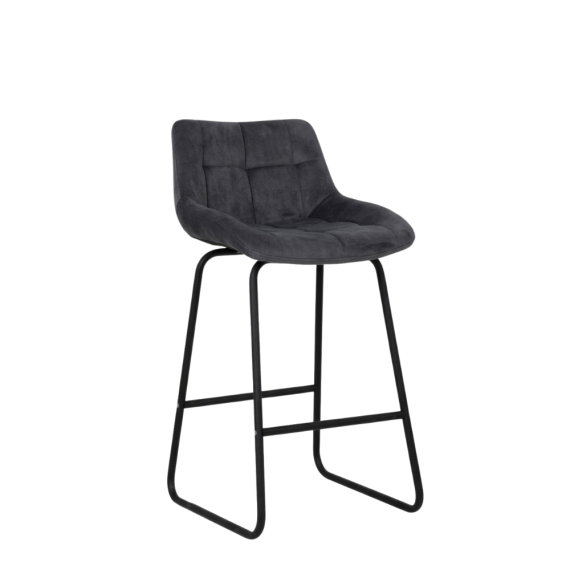 СТУЛ NICOLE HOKER CFS LB BLACK SQR SORO-95 СЕРЫЙ