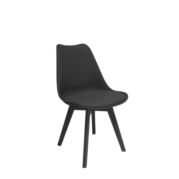 SCAUN OSLO SD-599208 PIELE ECOLOGICA NEGRU