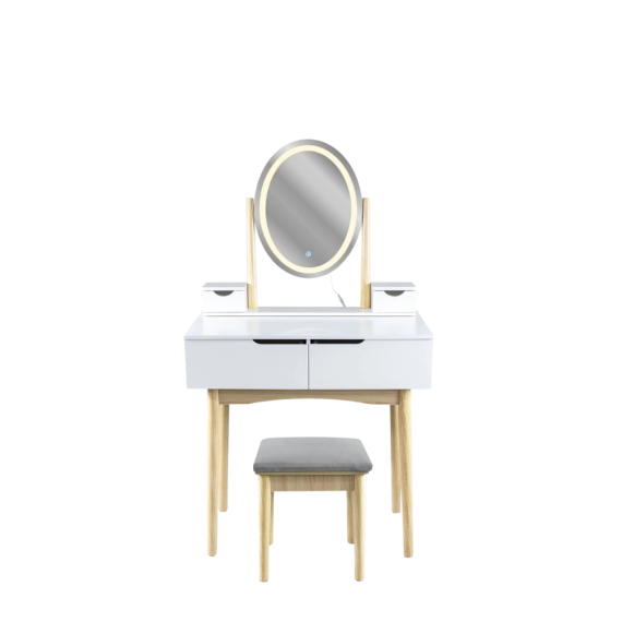 MASA DE TOALETA SCANDI LED CM-920576 CU TABURET