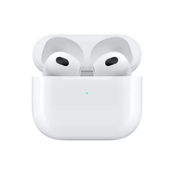 ГАРНИТУРА ДЛЯ МОБИЛЬНЫХ ТЕЛЕФОНОВ APPLE AIRPODS 3 WITH LIGHTNING CHARGING CASE, БЕСПРОВОДНОЙ, БЕЛЫЙ