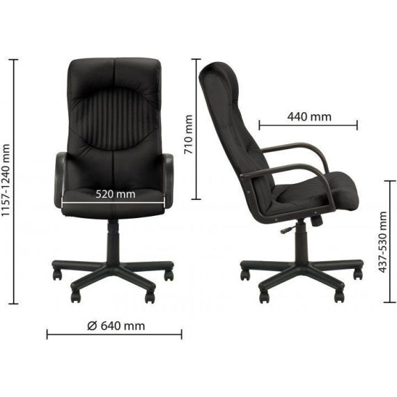 FOTOLIU GERMES STEEL CHROME LE-A NEGRU