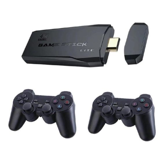 RETRO GAME CONSOLE M8 64GB 10000 GAMES, BLACK