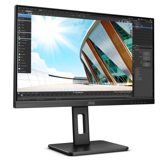 23.8" MONITOR AOC Q24P2Q / 4MS / BLACK