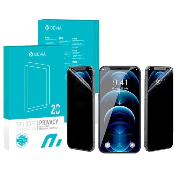 DEVIA INTELLIGENT TPU SOFT PRIVACY PROTECTOR FRONT FILM 0,18MM (20PCS) 