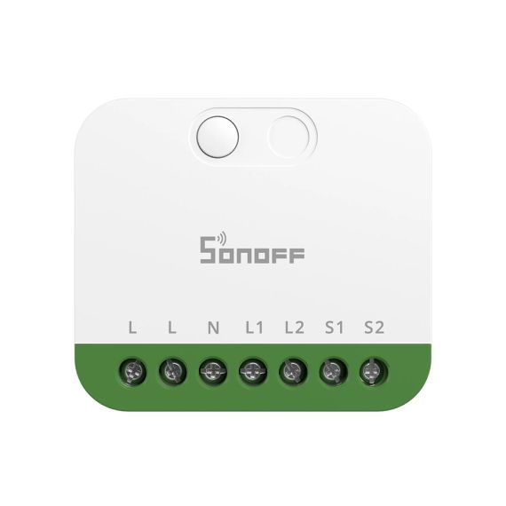 SONOFF MATTER OVER WI-FI SMART SWITCH MINI-2GS MINI DUO 2-GANG (NEUTRAL REQUIRED)