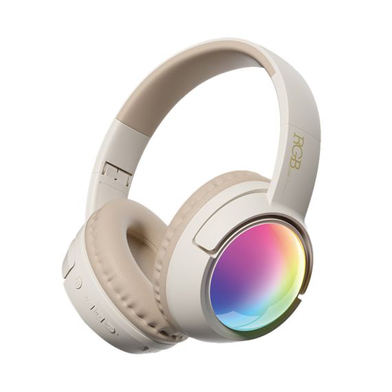 MUSEN WIRELESS HEADPHONES ON EAR LK-057, SILVER