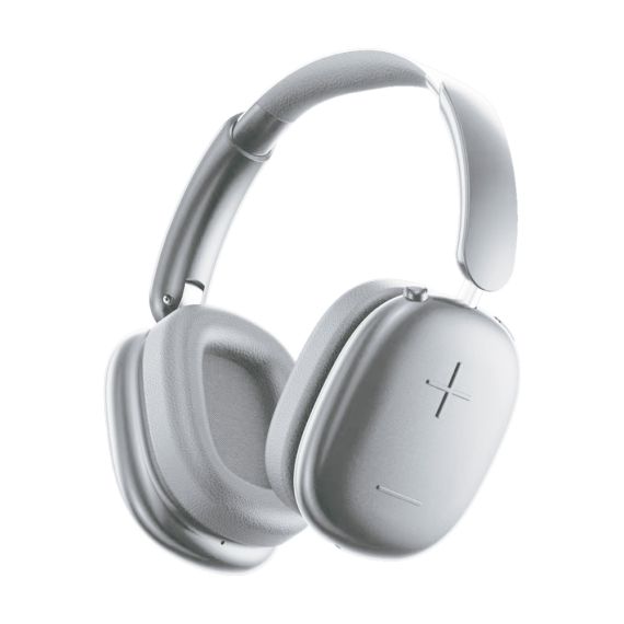 MUSEN WIRELESS HEADPHONES ON EAR LK-MAX, SILVER