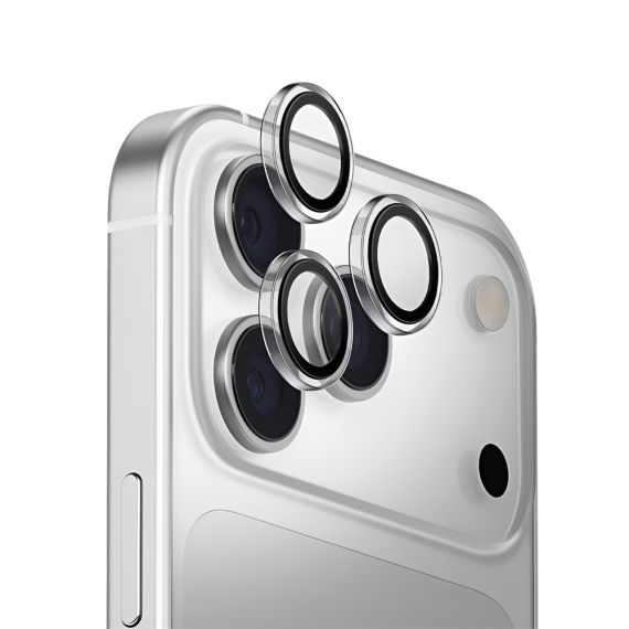 UNIQ CAMERA LENS PROTECTOR FOR IPHONE 17 PRO/17 PRO MAX (2025) 6.3/6.6 OPTIX CLEARSHIELD CRYSTAL, CLEAR