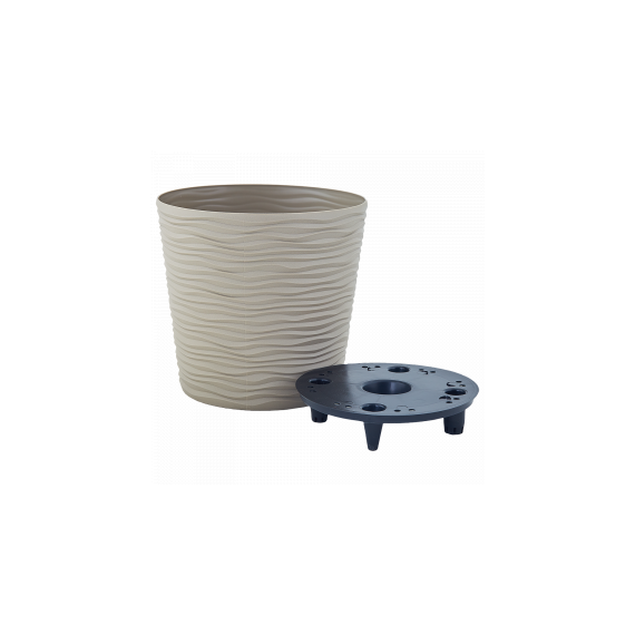 115089 GHIVECI DE FLORI CU INSERTIE FIUJIN D23.5*22 CM ALEANA