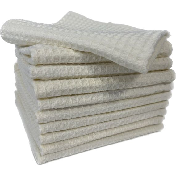 PROSOP GOFRAT BUCATARIE DALIA 30X50 CM, 320G/M2, WHITE SAND