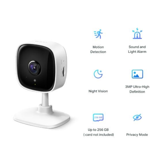 TP-LINK TAPO C110, 3MPIX,HOME SECURITY WI-FI CAMERA,ULTRA-HIGH