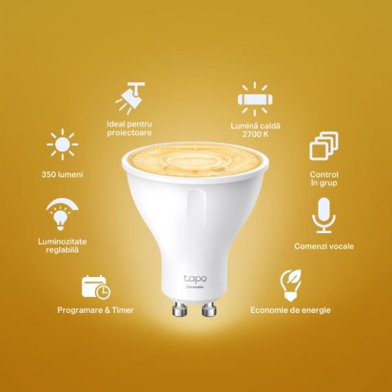 TP-LINK TAPO L610 | SMART WI-FI SPOTLIGHT, DIMMABLE