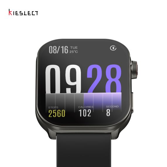 SMARTWATCH KIESLECT CALLING WATCH BALANCS / BLACK