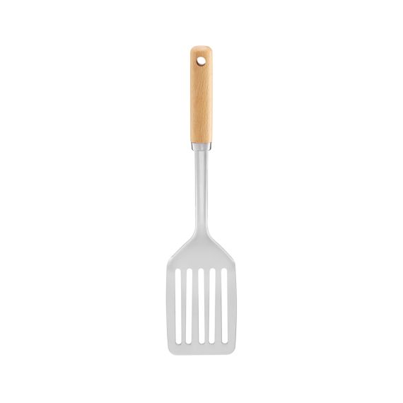 AMBITION, SPATULA, NATURAL, 33X8X3.3 CM, STEEL, WOOD