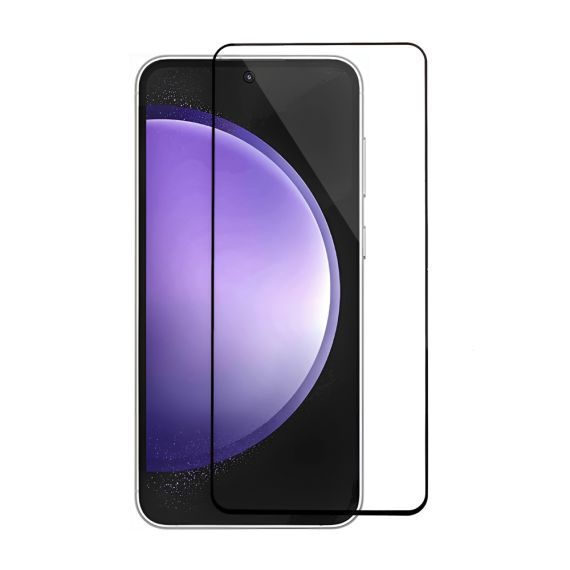 BIVA TEMPERED GLASS 5D SAMSUNG S24FE, BLACK(1PCS)