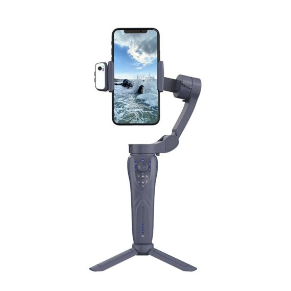3-AXIS SMARTPHONE GIMBAL STABILIZER MODEL F12, DARK GREY