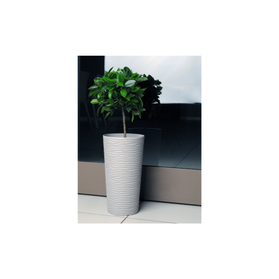115046 GHIVECI DE FLORI FIUJIN D22*41.5 CM ALEANA, CACAO
