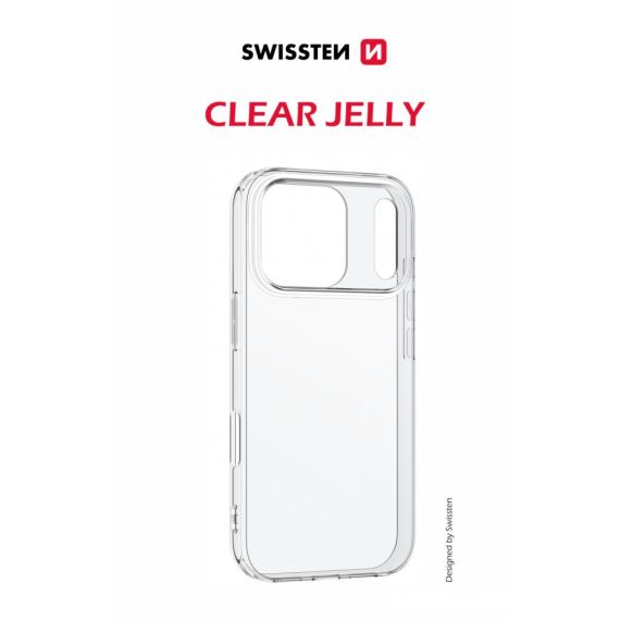CLEAR JELLY CASE SWISSTEN TRANSPARENT P/U APPLE IPHONE 17 PRO