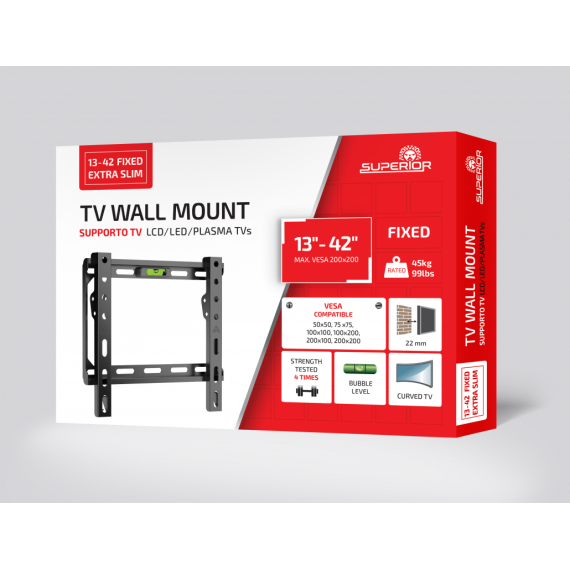 SUPERIOR TV-WALL MOUNT SUPSTV001