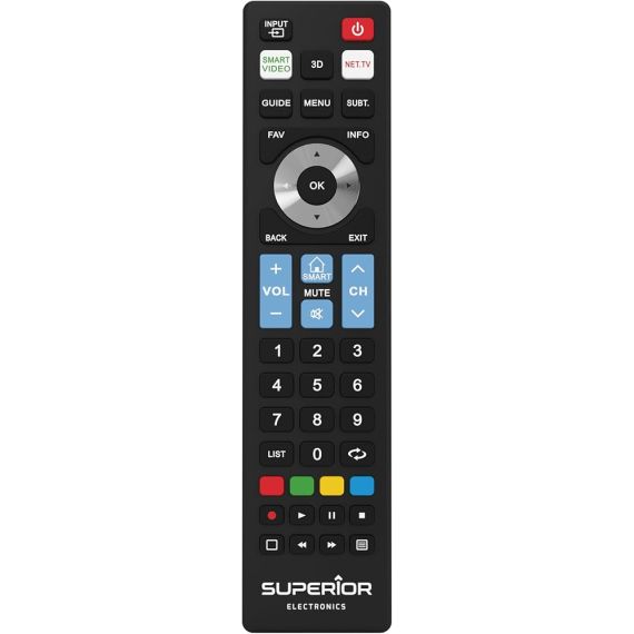 UNIVERSAL REMOTE SUPERIOR SUPTRB019 FOR TV LG