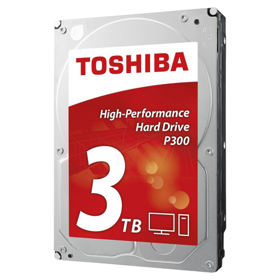 3.5" HDD  3.0TB-SATA-  64MB   TOSHIBA P300 DESKTOP PC "HDWD130UZSVA", CMR