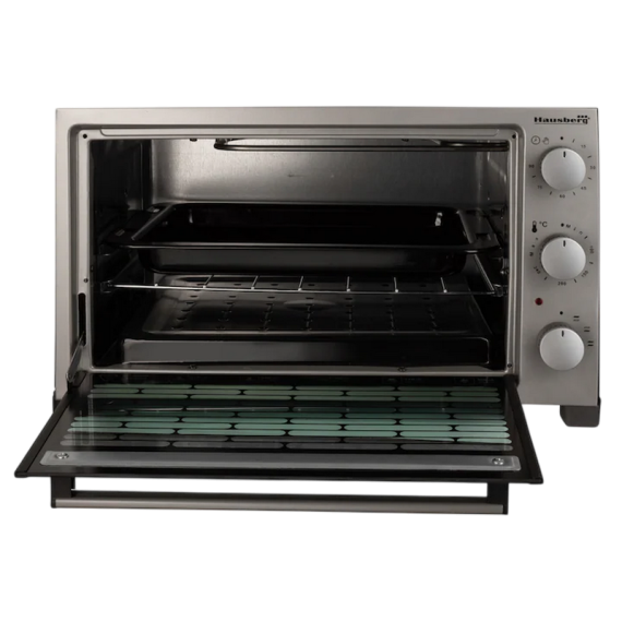 MINI OVEN HAUSBERG HB9320 GRAY / BLACK 2