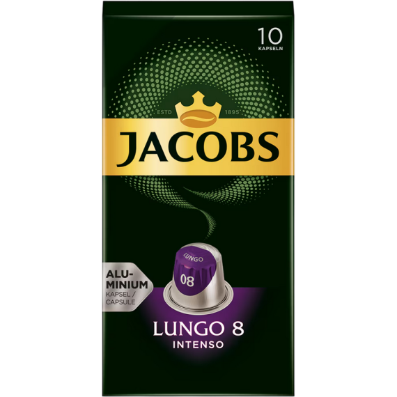 CAFEA CAPSULES JACOBS LUNGO INTENSO (10CAP) NESPRESSO