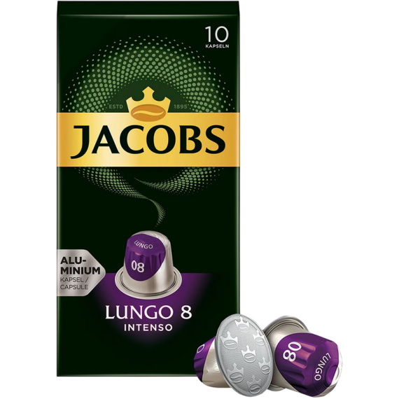 CAFEA CAPSULES JACOBS LUNGO INTENSO (10CAP) NESPRESSO