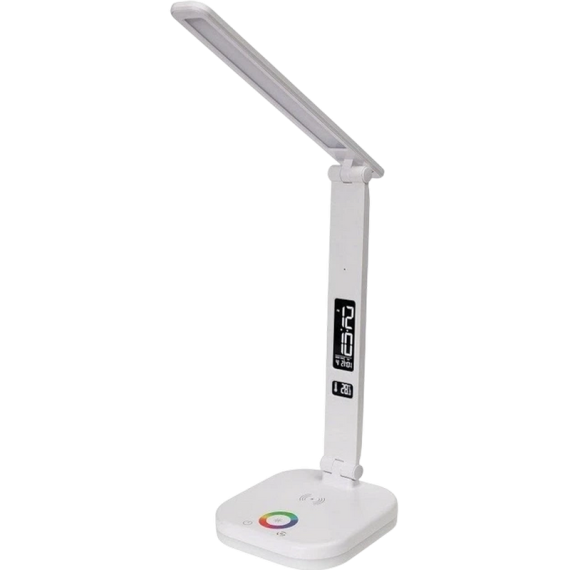 LAMPA LED PLATINET PDL711RGB LED DESK LAMP RGB WIRELESS CHARGING WHITE...