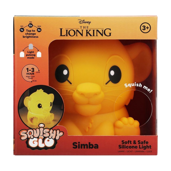 LAMPA PALADONE SIMBA SQUISHYGLO SILICONE LIGHT PP14463LK