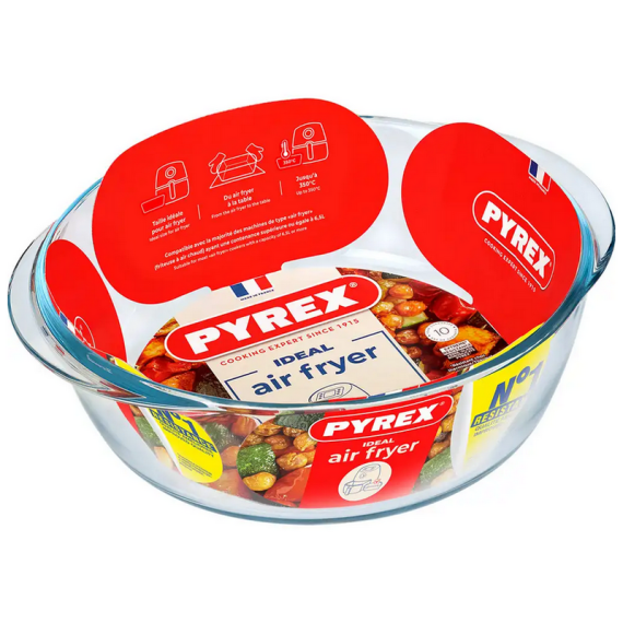 AIRFRYER GLASS BAKING DISH 208B100 PYREX