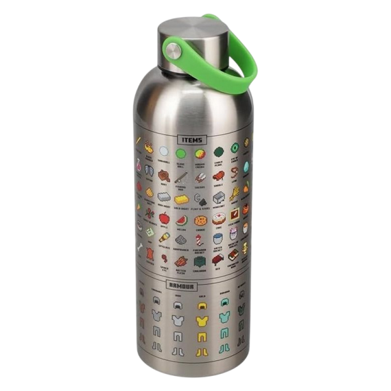 STICLA MINECRAFT METAL WATER BOTTLE PP7995MCF