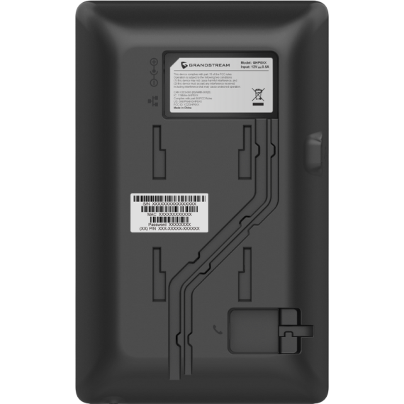 GRANDSTREAM GHP621W, 2 SIP,2 LINE, WI-FI 6, POE, TYPE-C, BLACK
