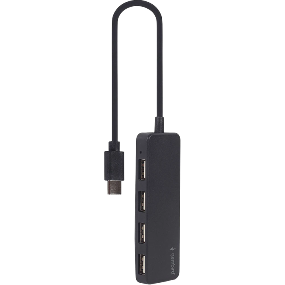 TYPE-C 3.1 USB HUB, 4 X USB2.0, GEMBIRD "UHB-CM-U2P4-01"