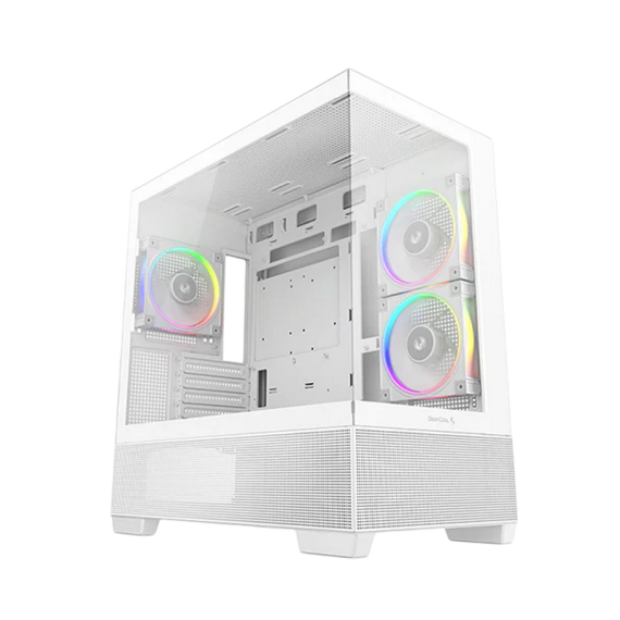 CASE MATX DEEPCOOL CG380, W/O PSU, 3X120MM, FRONT&SIDE TG, 2XUSB3.0,...